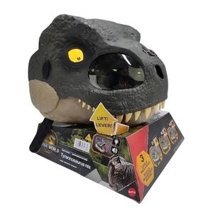 Mattel Jurassic World Dominion Tyrannosaurus Rex Chomp N Roar Mask GWD71 NEW